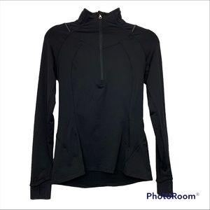 Lululemon Go The Distance 1/2 Zip Black Size 6